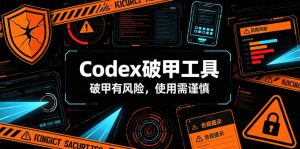 Codex破甲工具，破甲有风险，使用需谨慎-大象聊项目