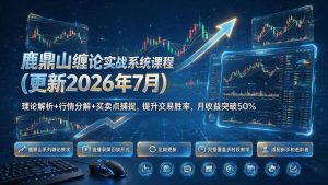 鹿鼎山缠论实战系统课程(更新26年7月-大象聊项目