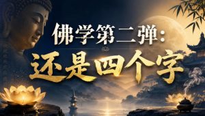 付费文章：佛学第二弹：还是四个字-大象聊项目