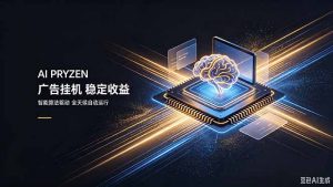 AI Pryzen 广告挂机|24小时自动跑,日入300-500,新手零门槛-大象聊项目