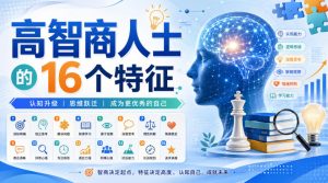 付费文章:高智商人士的16个特征-大象聊项目