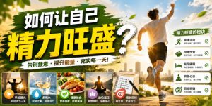 付费文章：如何让自己精力旺盛？-大象聊项目