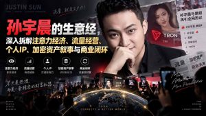 某星球精华文章——孙宇晨的生意经，深入拆解注意力经济、流量经营、个人IP、加密资产叙事与商业闭环-大象聊项目