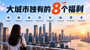 某公众号付费文章：大城市独有的8个福利-大象聊项目