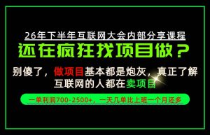 请不要再疯狂的找项目了!卖项目一单700-2.5k+不香吗?当天上手,当天变现!【揭秘】-大象聊项目