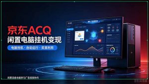 京东ACQ是什么？闲置电脑挂机采集项目拆解-大象聊项目